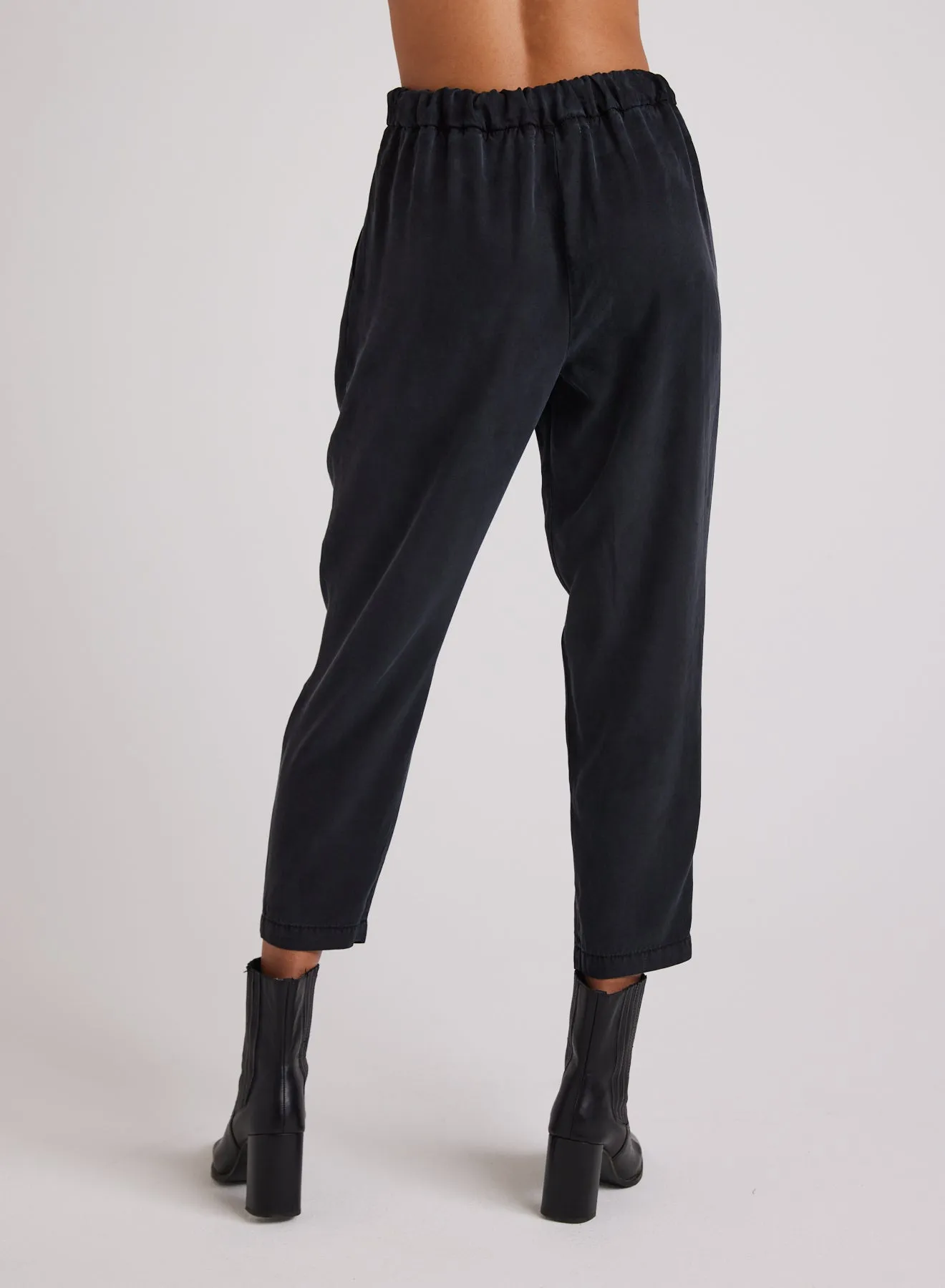 Nico Clean Waist Slouchy Trouser - Black sold by Bella Dahl product image thumbnail 3