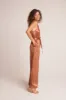 Smocked Halter Neck Jumpsuit - Curacao Coconut sold by Bella Dahl