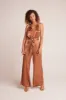Smocked Halter Neck Jumpsuit - Curacao Coconut sold by Bella Dahl