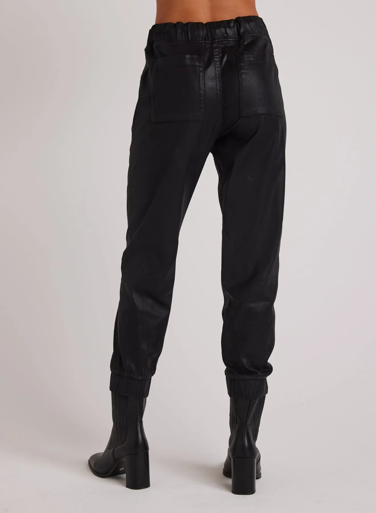 Chelsea Luxe Pocket Jogger - Black sold by Bella Dahl product image thumbnail 4