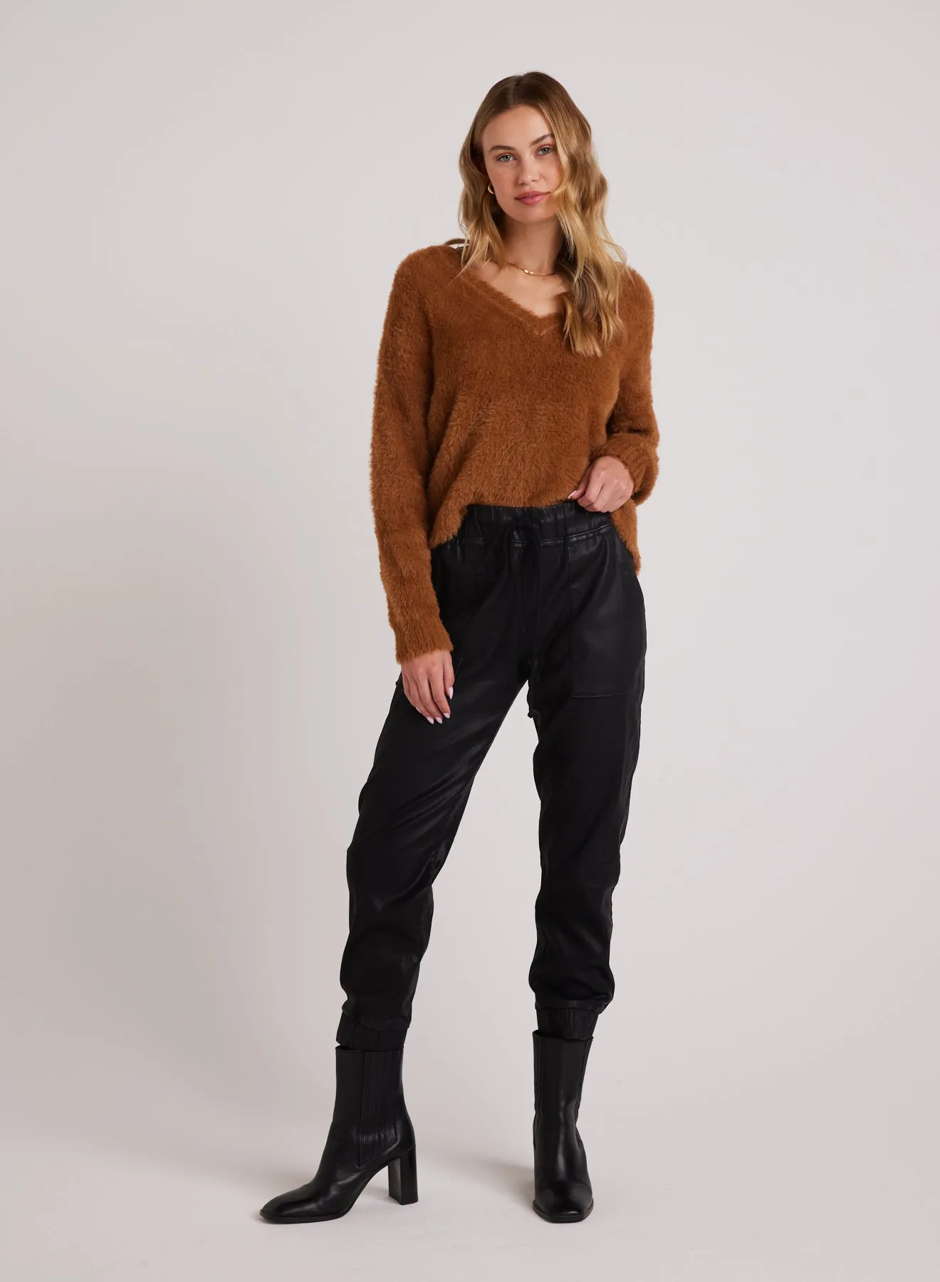 Chelsea Luxe Pocket Jogger - Black sold by Bella Dahl