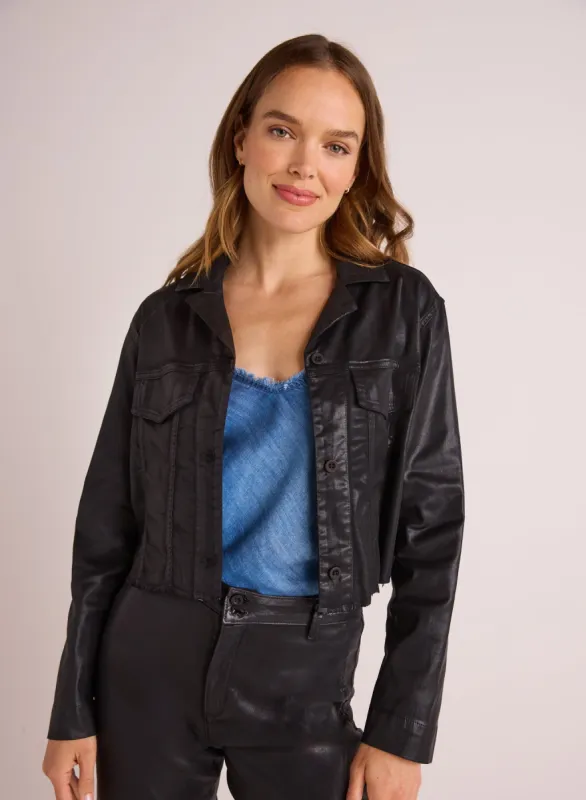 Billie Cropped Jacket - Black sold by Bella Dahl