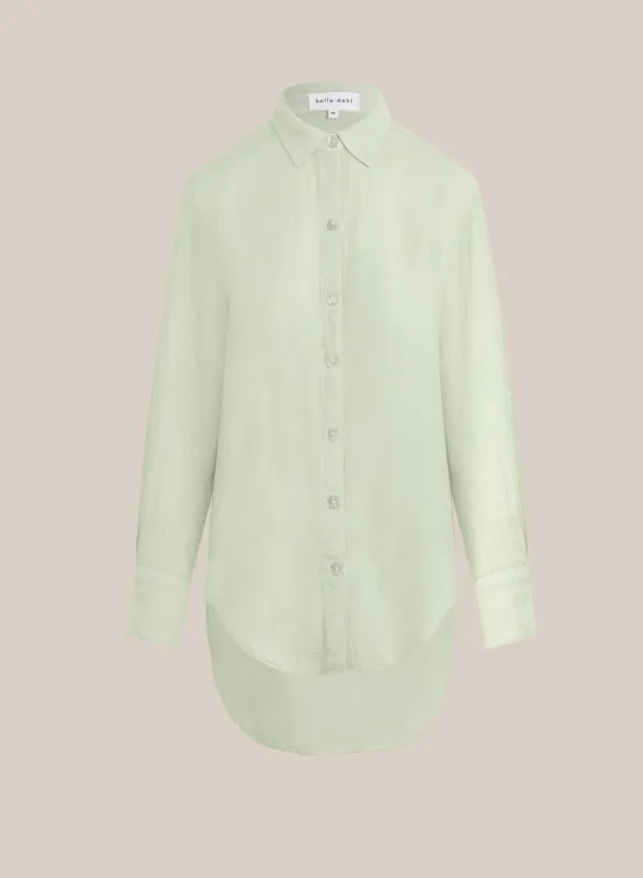 Boyfriend Button Down - Pale Palm sold by Bella Dahl