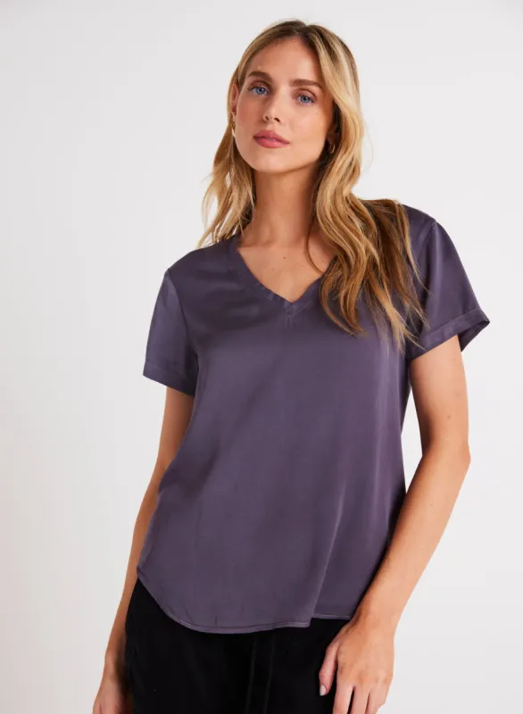 V Neck Tee - Galaxy Smoke sold by Bella Dahl