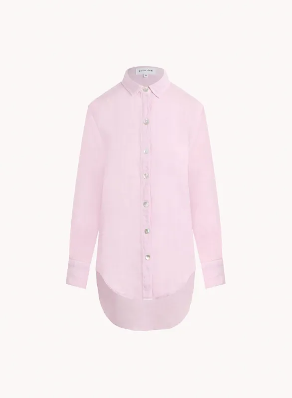 Boyfriend Button Down - Light Orchid sold by Bella Dahl