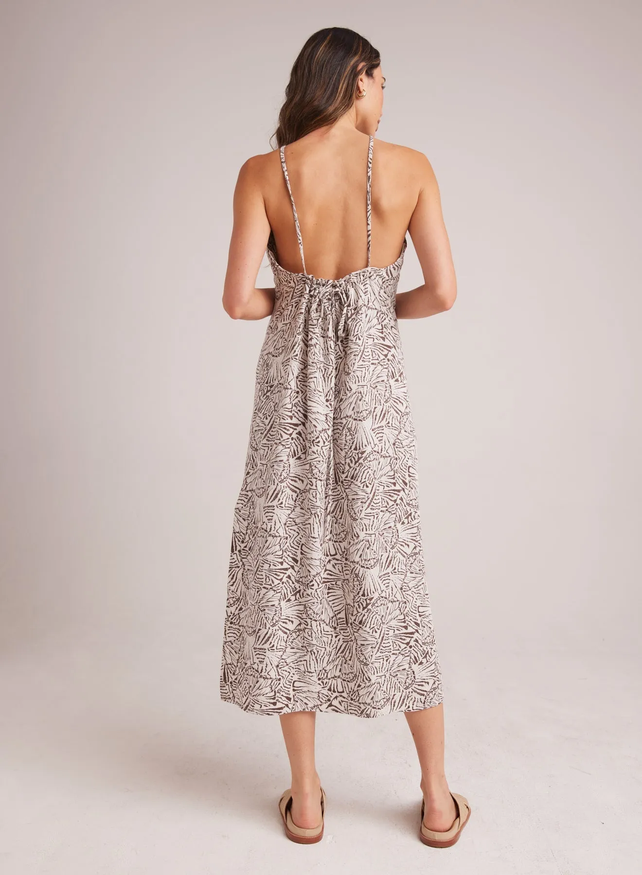 Low Back Halter Dress - Papillon Print sold by Bella Dahl product image thumbnail 2