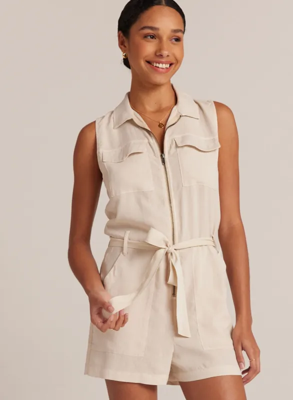 Zip Front Romper - Cliffside sold by Bella Dahl