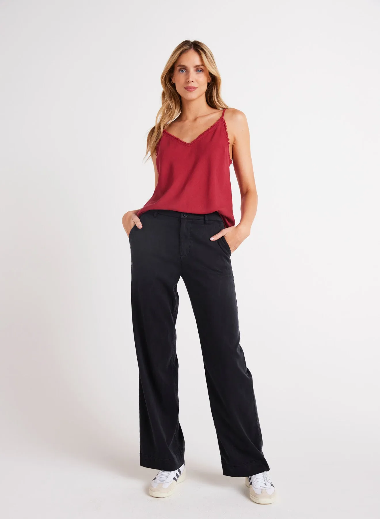 Sydney Wide Leg Pant - Vintage Black sold by Bella Dahl