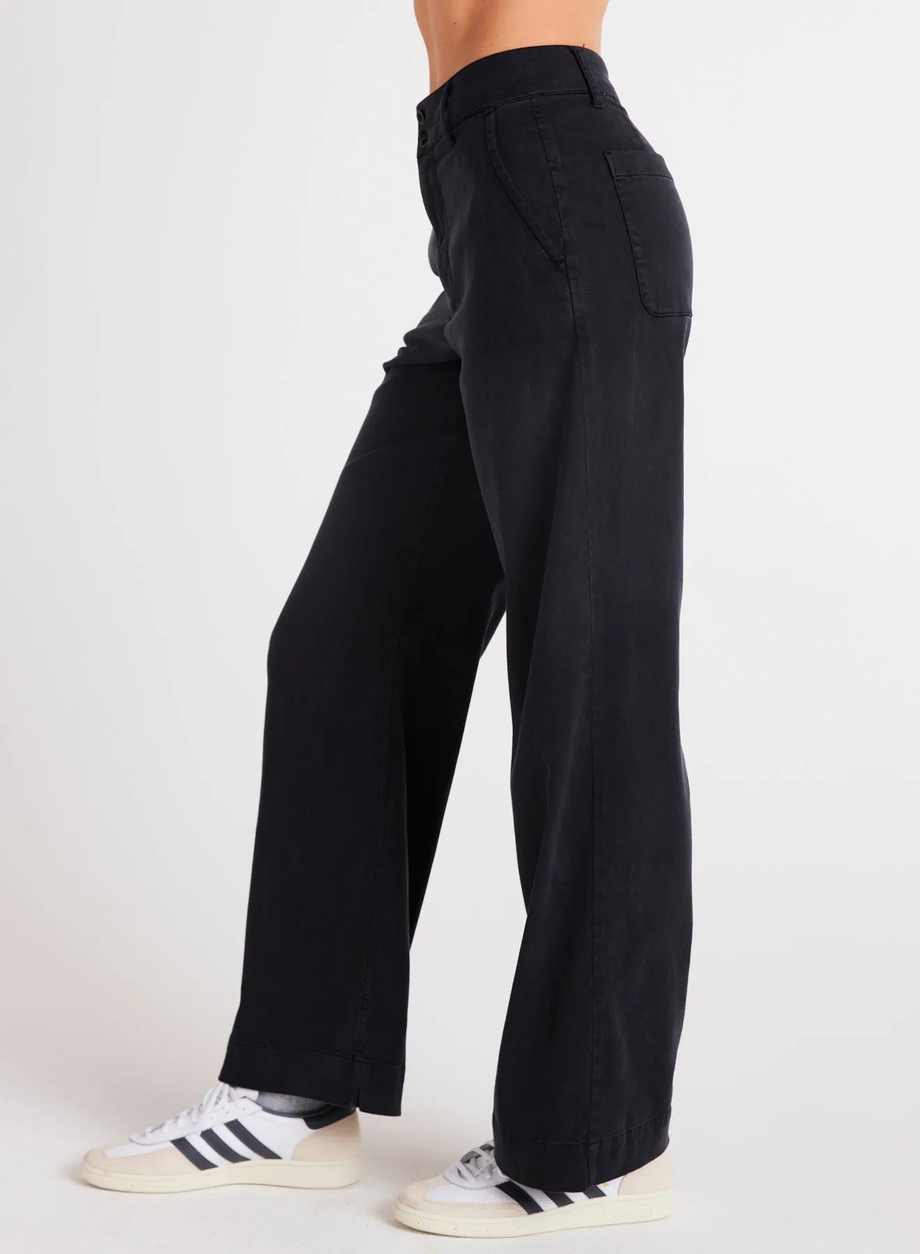 Sydney Wide Leg Pant - Vintage Black sold by Bella Dahl product image thumbnail 2