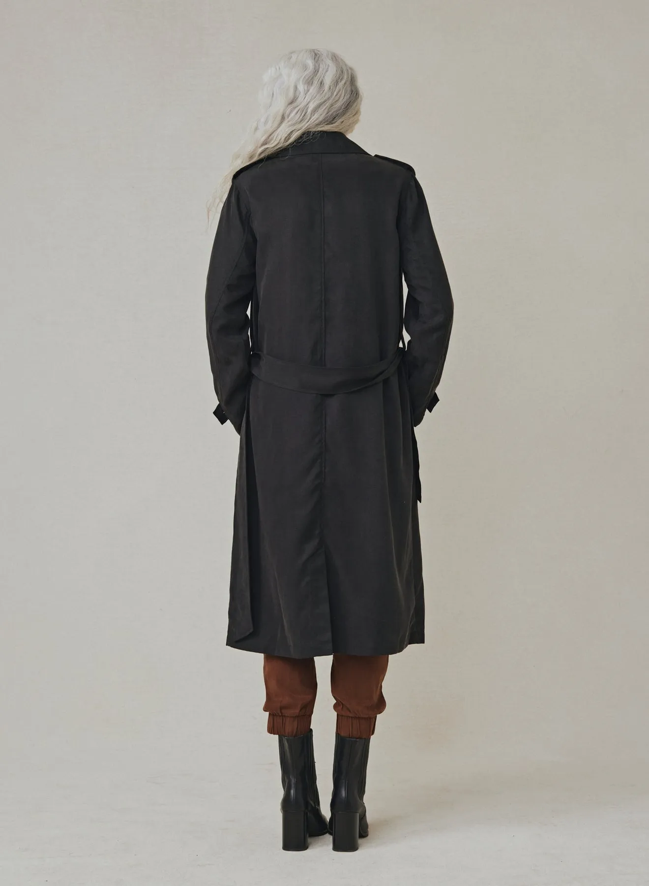 Trench Coat - Black sold by Bella Dahl product image thumbnail 2