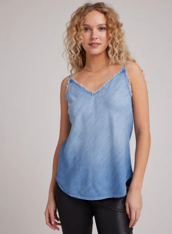 Frayed Tencel Cami - Medium Ombre Wash sold by Bella Dahl