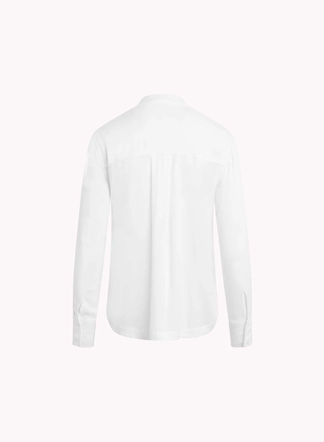 Mandarin Collar Button Down - White sold by Bella Dahl product image thumbnail 2
