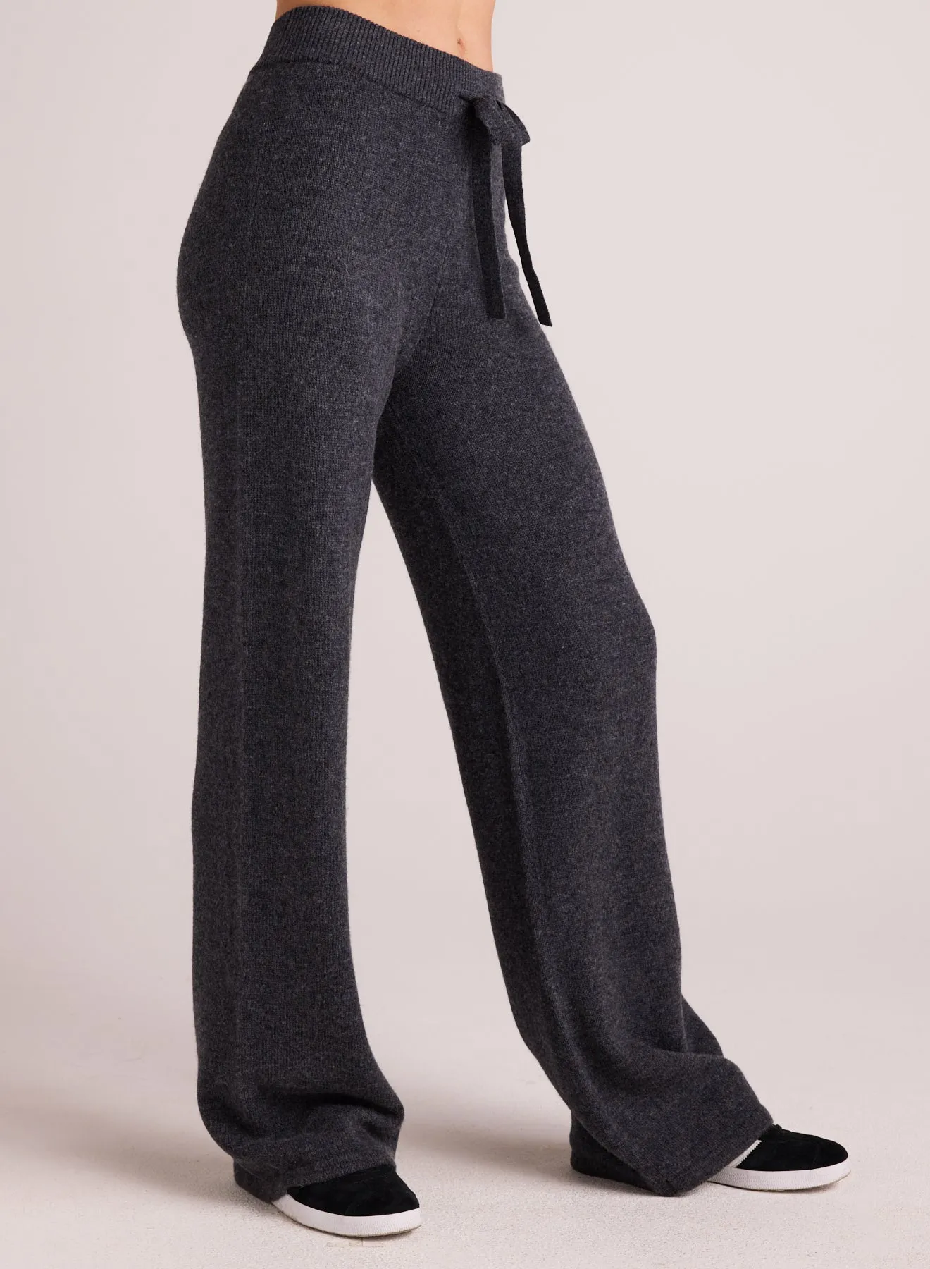 Wide Leg Sweatpant - Charcoal sold by Bella Dahl product image thumbnail 4
