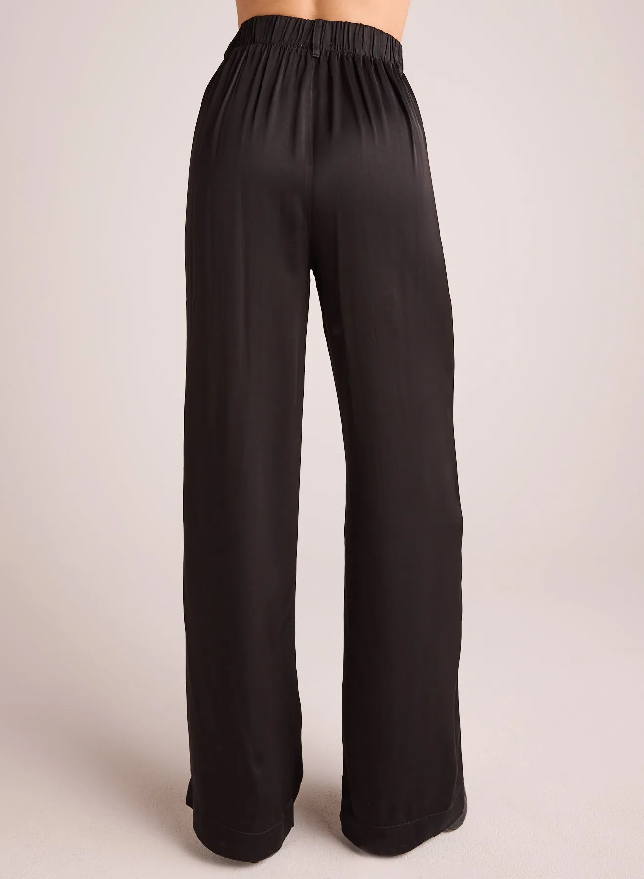 Pleated Wide Leg Trouser - Black sold by Bella Dahl product image thumbnail 3