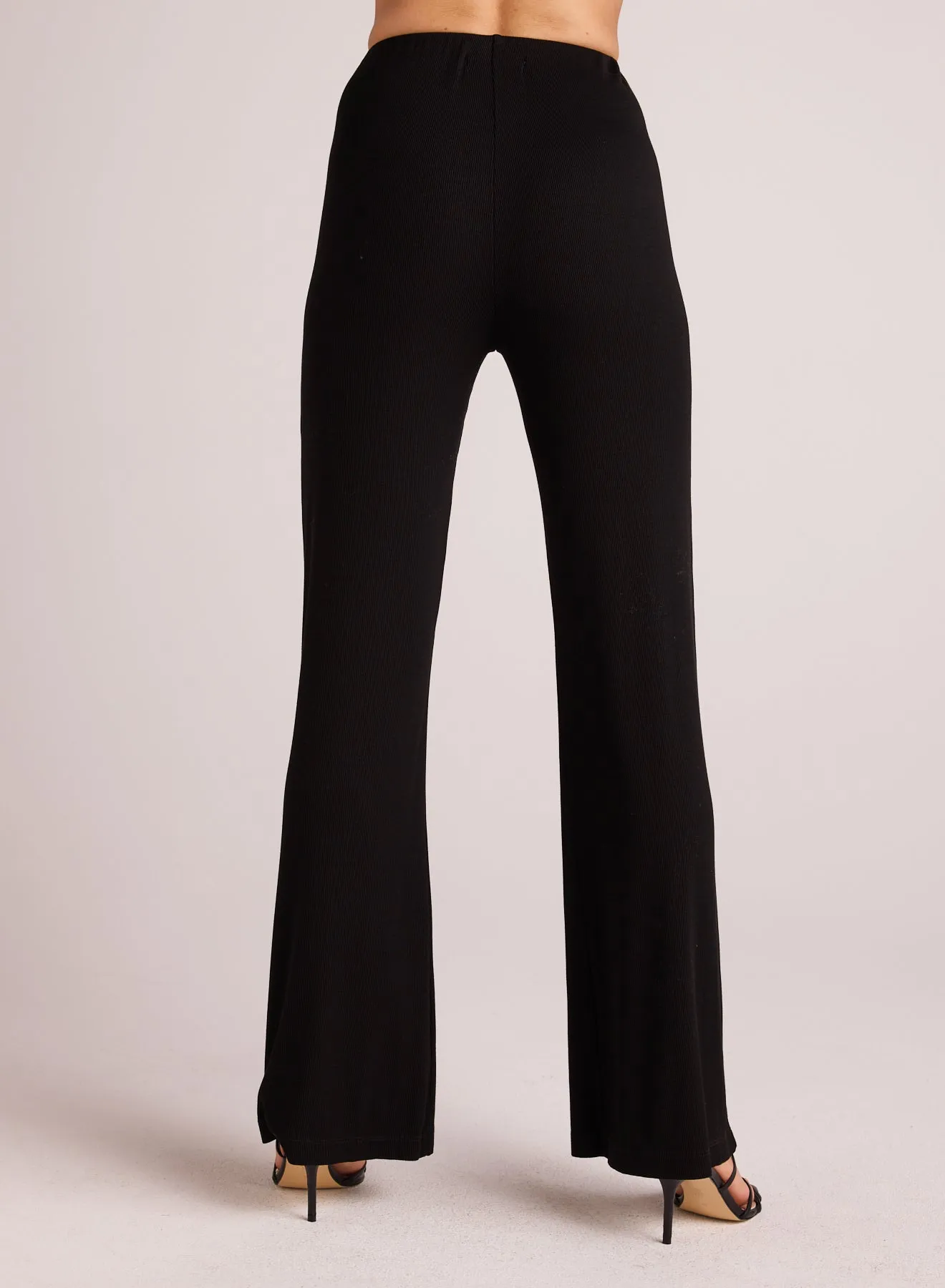 Rib Wide Leg - Black sold by Bella Dahl product image thumbnail 3