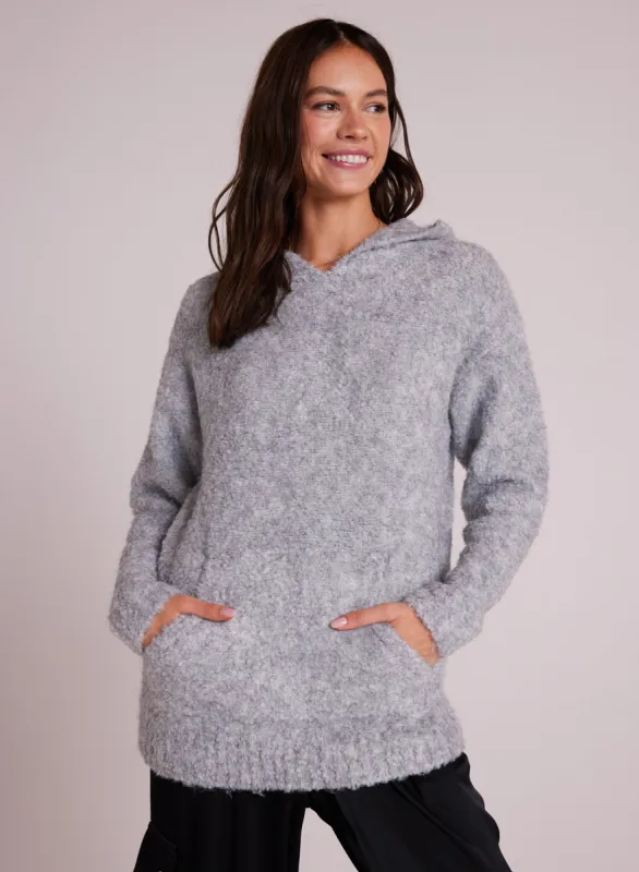 Slouchy Hoodie Sweater -  Heather Stone sold by Bella Dahl
