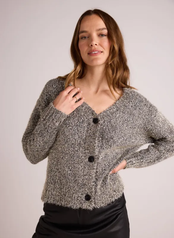 Sweater Cardigan - Black Gold Shimmer sold by Bella Dahl