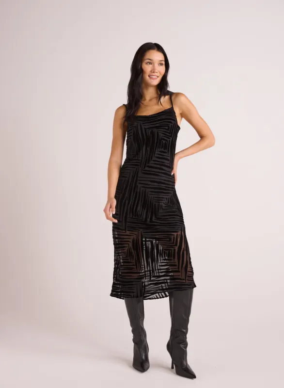 Bias Layered Slip Dress - Black sold by Bella Dahl