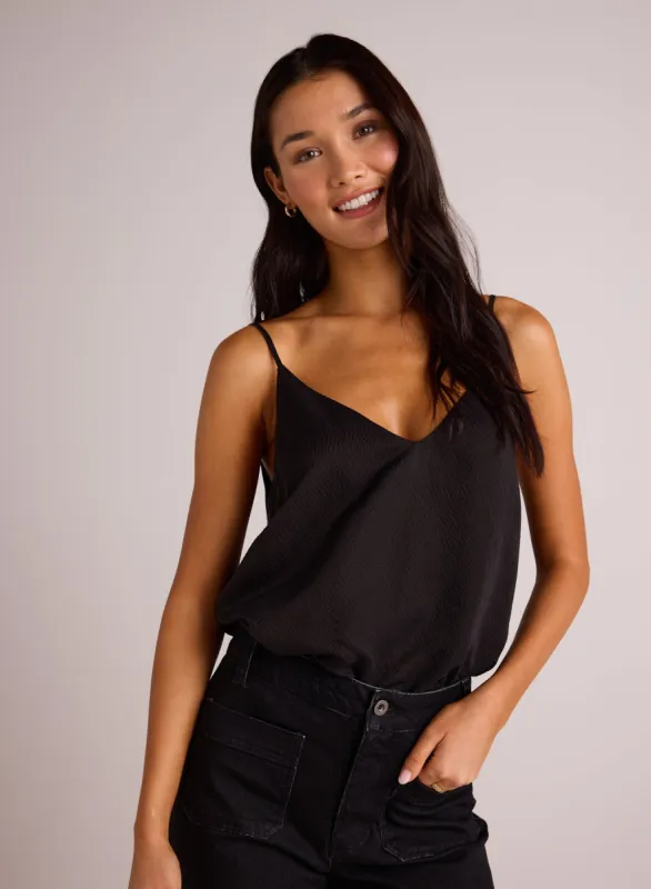V-Neck Cami - Black sold by Bella Dahl