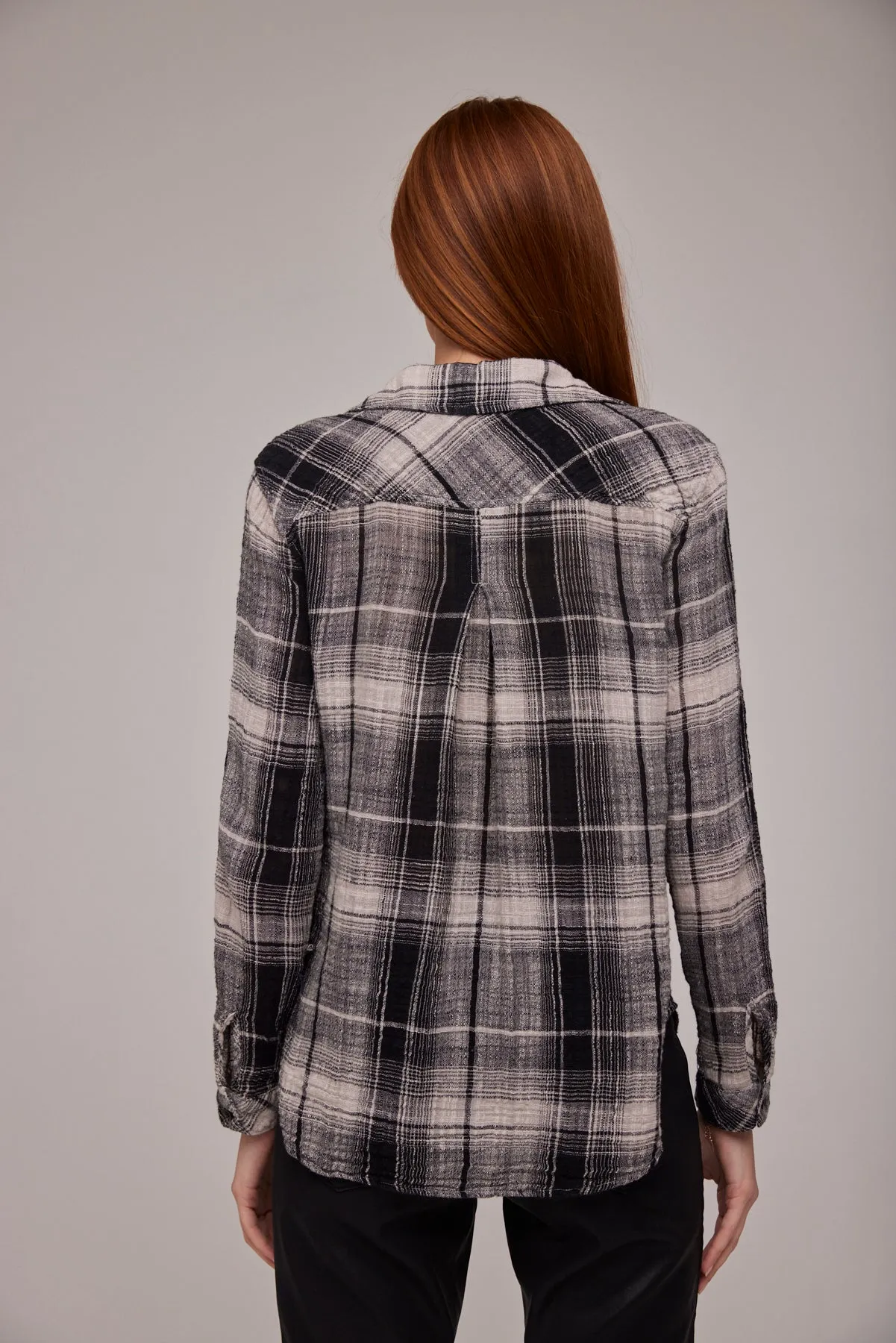 Classic Button Down - High Desert Plaid sold by Bella Dahl product image thumbnail 2