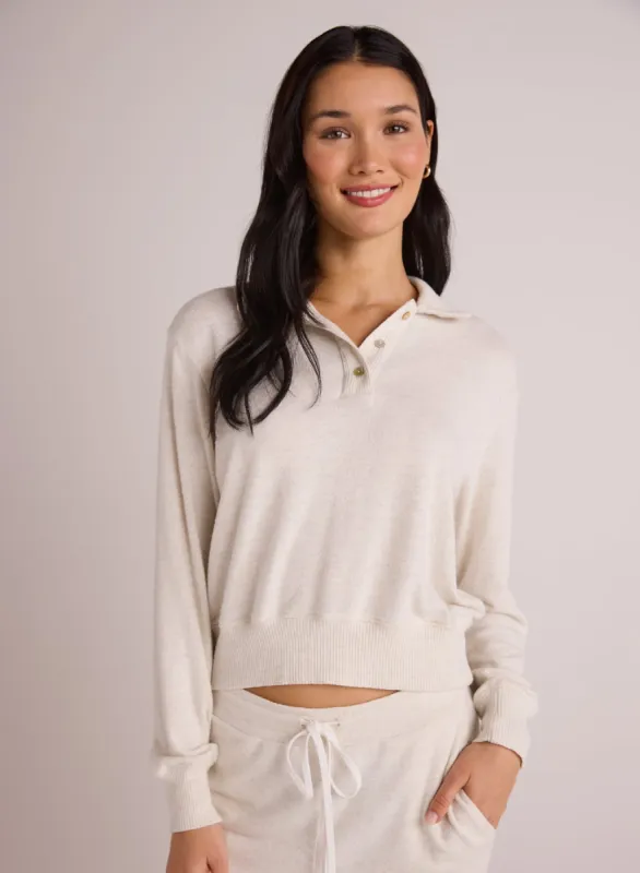 Pullover Sweater - Heathered Oat sold by Bella Dahl