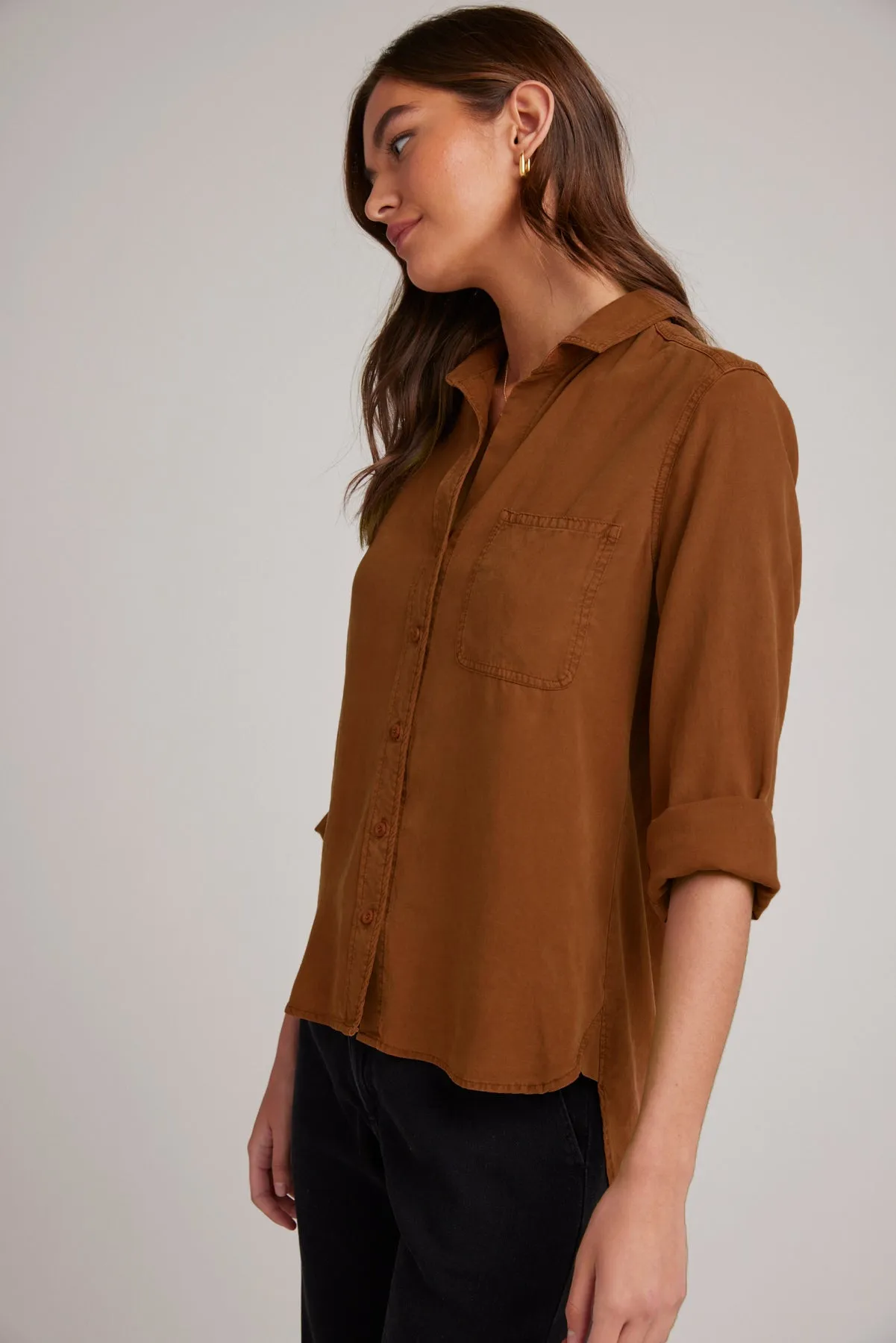 Shirt Tail Button Down - Twilight Gold sold by Bella Dahl product image thumbnail 2