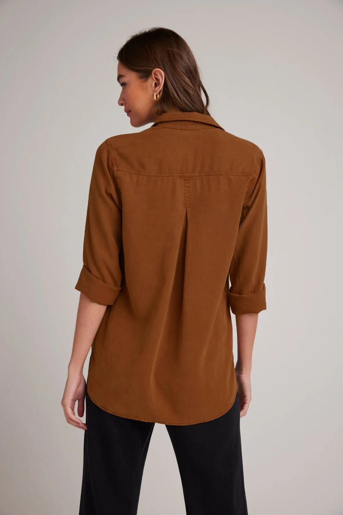 Shirt Tail Button Down - Twilight Gold sold by Bella Dahl product image thumbnail 3