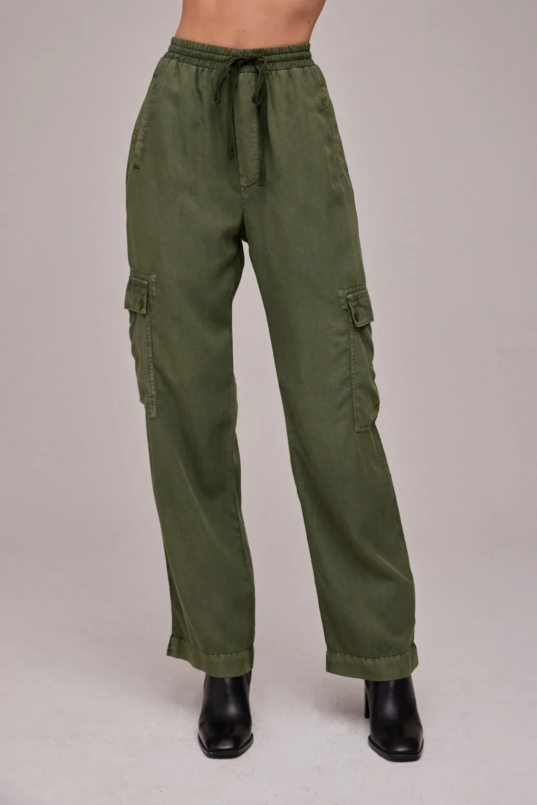 Cargo Pant - Herb Green sold by Bella Dahl product image thumbnail 2