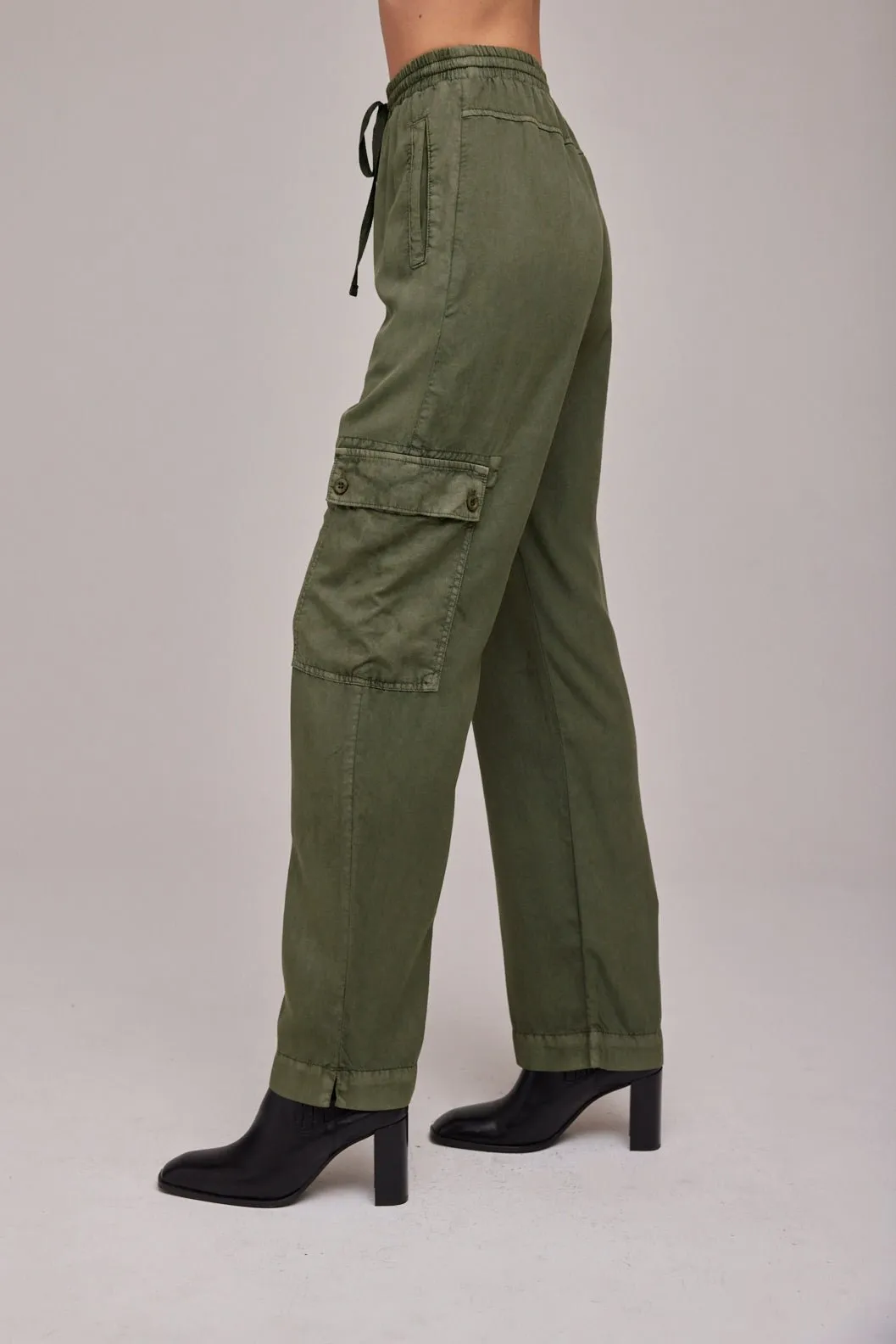 Cargo Pant - Herb Green sold by Bella Dahl product image thumbnail 3