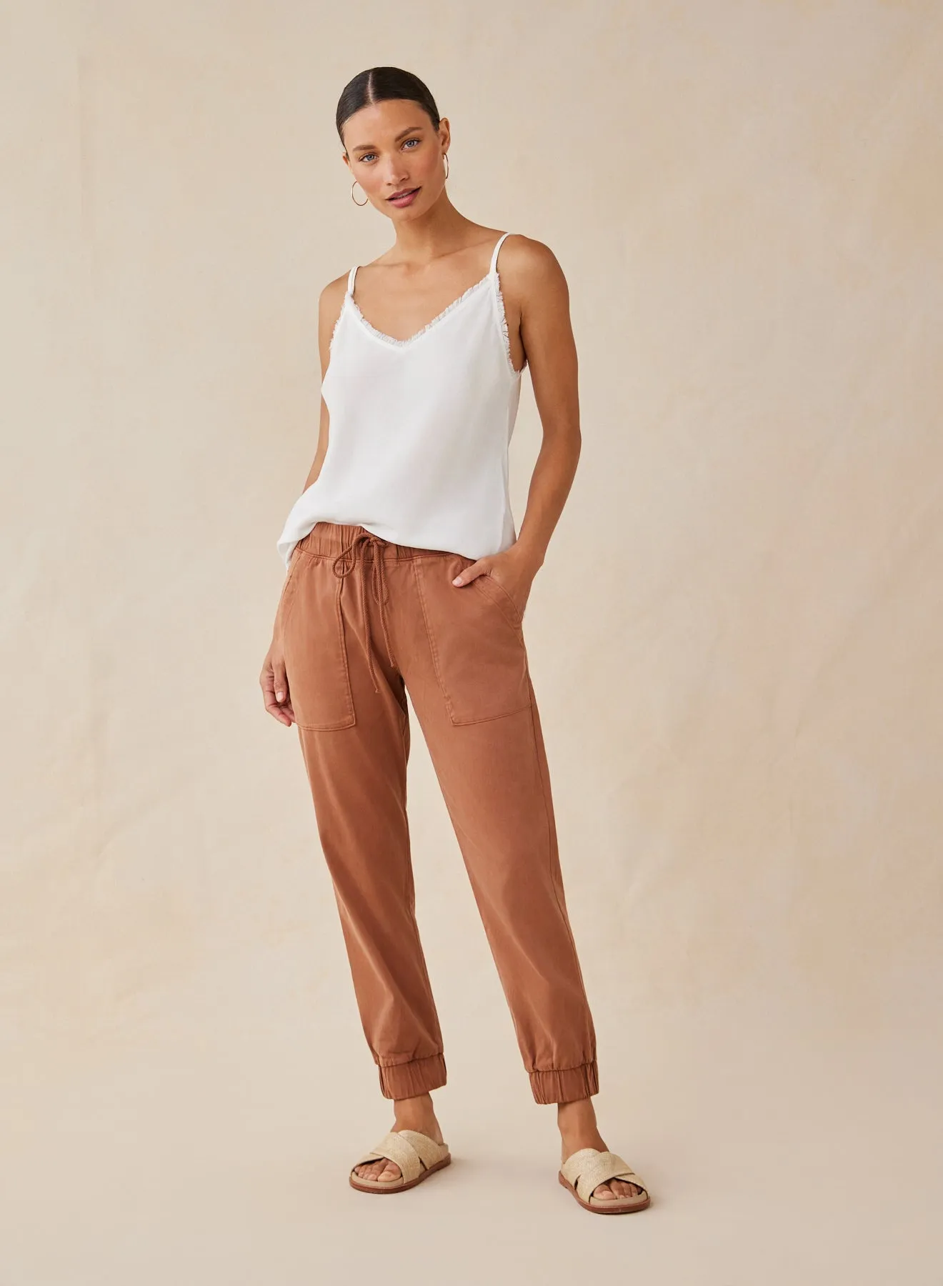 Pocket Jogger - Terracotta Brown sold by Bella Dahl