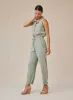 Pocket Jumpsuit - Olive Grove sold by Bella Dahl