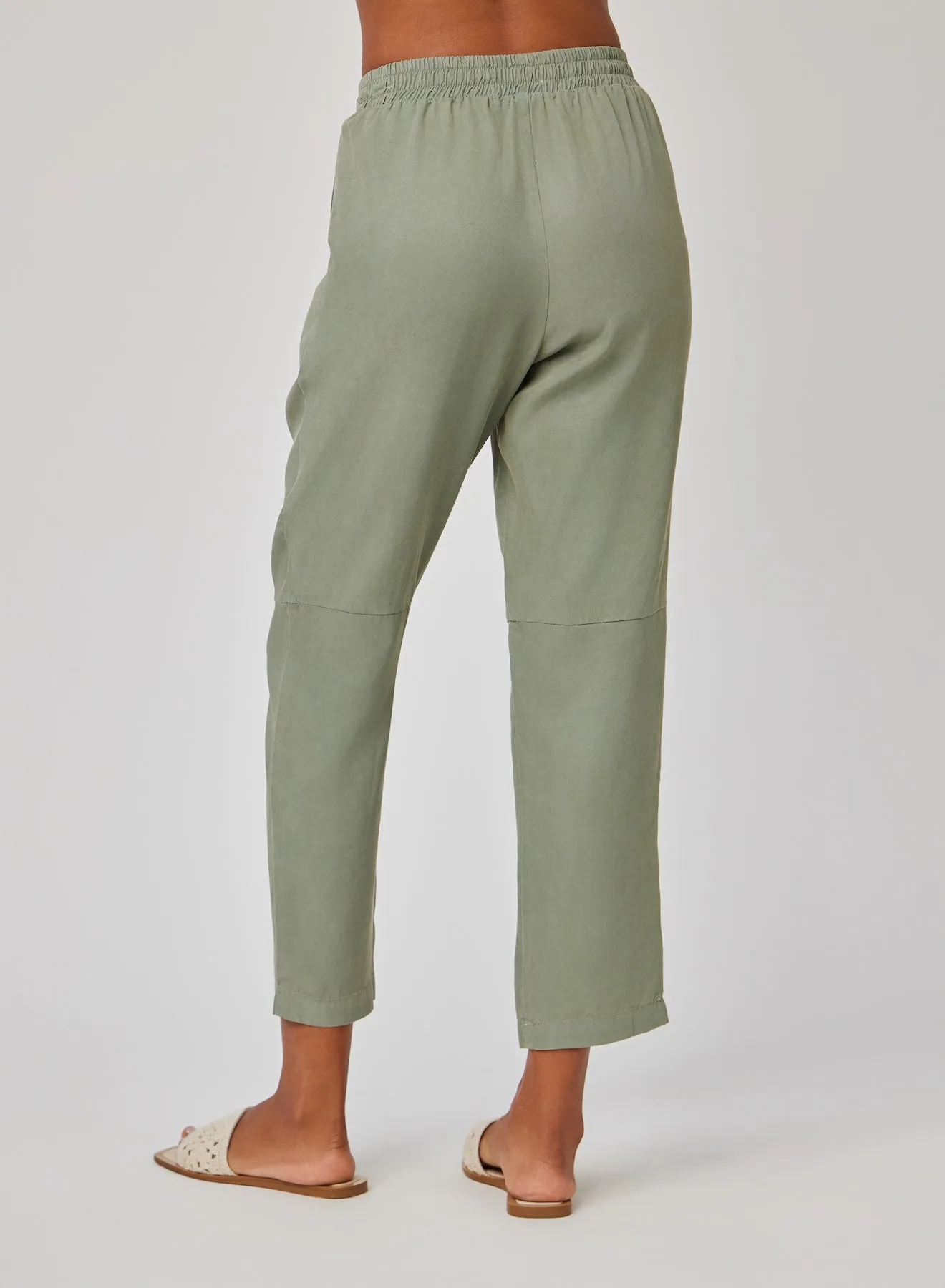 Camille Track Pant - Clean Sage sold by Bella Dahl product image thumbnail 4