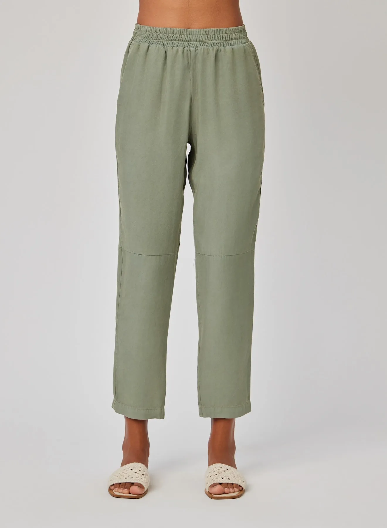Camille Track Pant - Clean Sage sold by Bella Dahl product image thumbnail 2