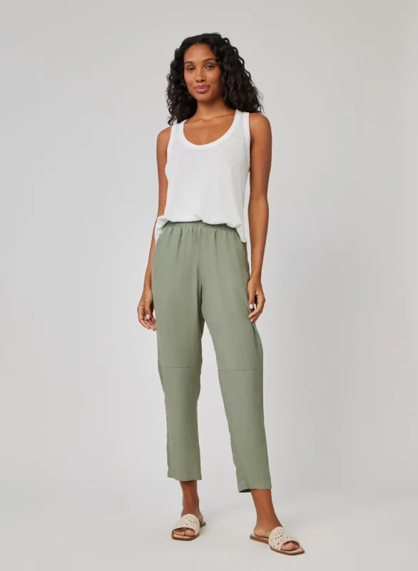 Camille Track Pant - Clean Sage sold by Bella Dahl