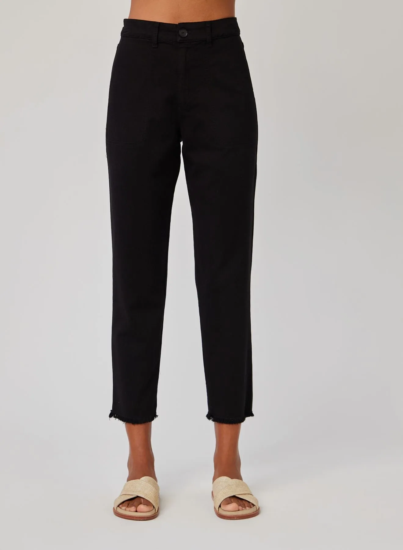 Sonny Fray Utility Pant - Black sold by Bella Dahl product image thumbnail 4