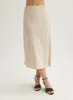 Bias Midi Skirt - Linen Sand sold by Bella Dahl