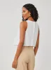 Sleeveless Button Back Top - White sold by Bella Dahl