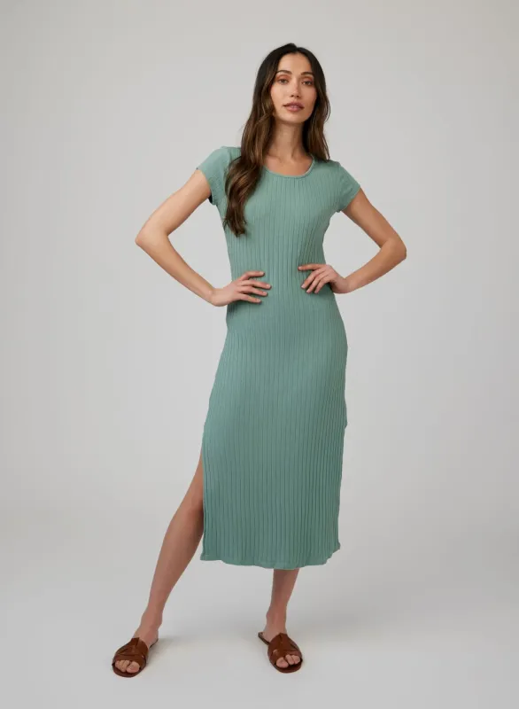 Tee Shirt Midi Dress - Clean Sage sold by Bella Dahl