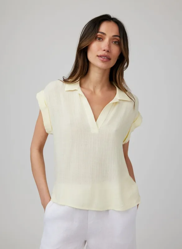 Cap Sleeve Pullover - Island Glow sold by Bella Dahl