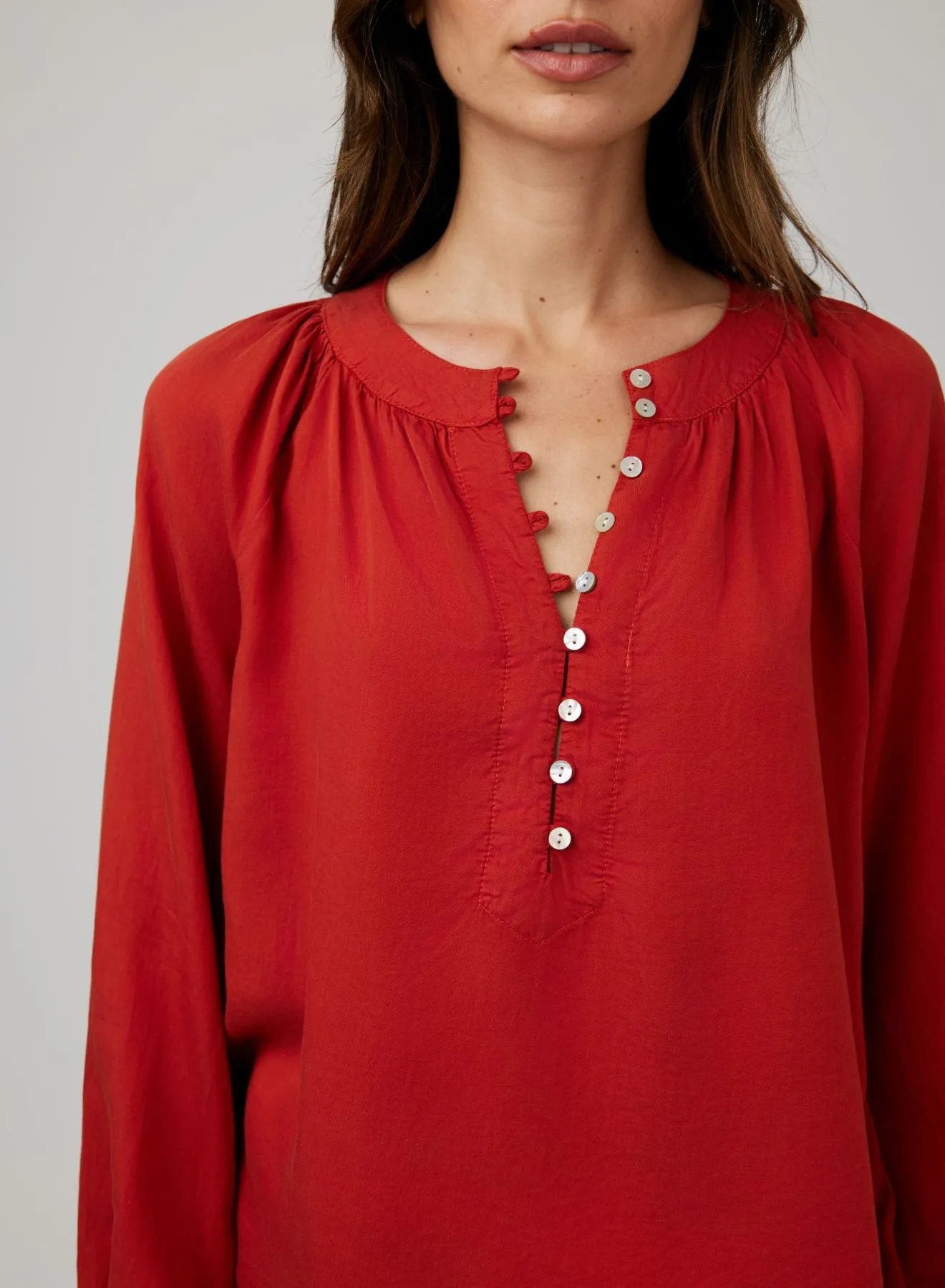 Flowy Pullover Raglan - Jasper Rose sold by Bella Dahl product image thumbnail 4