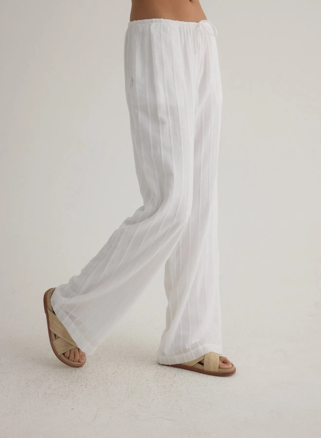 Wide Leg Pant - White sold by Bella Dahl product image thumbnail 3