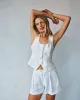 Scoop Neck Vest - White sold by Bella Dahl