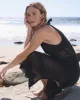 Halter Midi Crochet Dress - Black sold by Bella Dahl