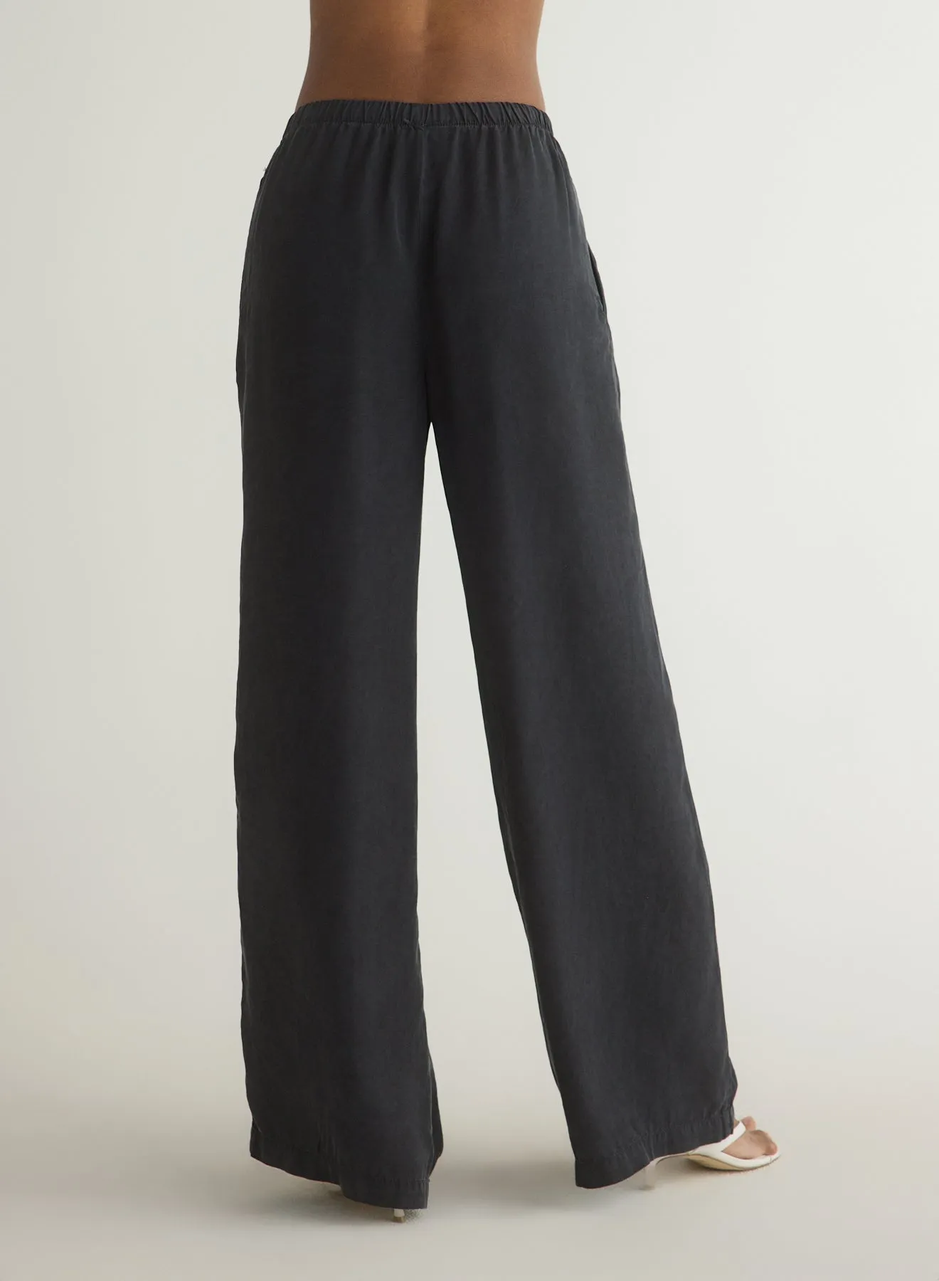Wide Leg Pleated Pant - Vintage Black sold by Bella Dahl product image thumbnail 4