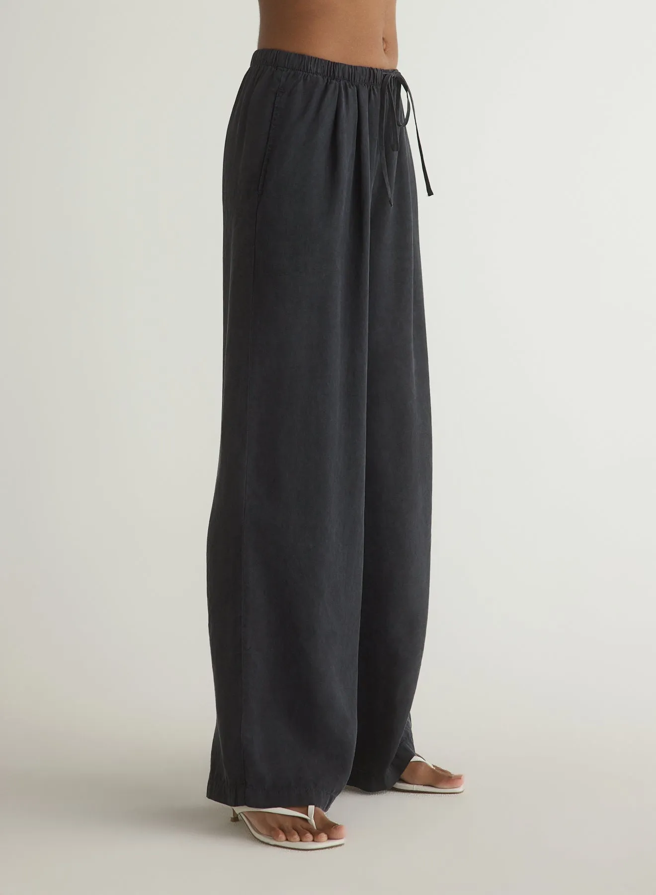 Wide Leg Pleated Pant - Vintage Black sold by Bella Dahl product image thumbnail 3