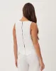 Eyelet Embroidered Tank - White sold by Bella Dahl