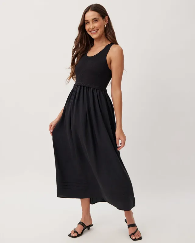 Sweater Midi Dress - Black sold by Bella Dahl