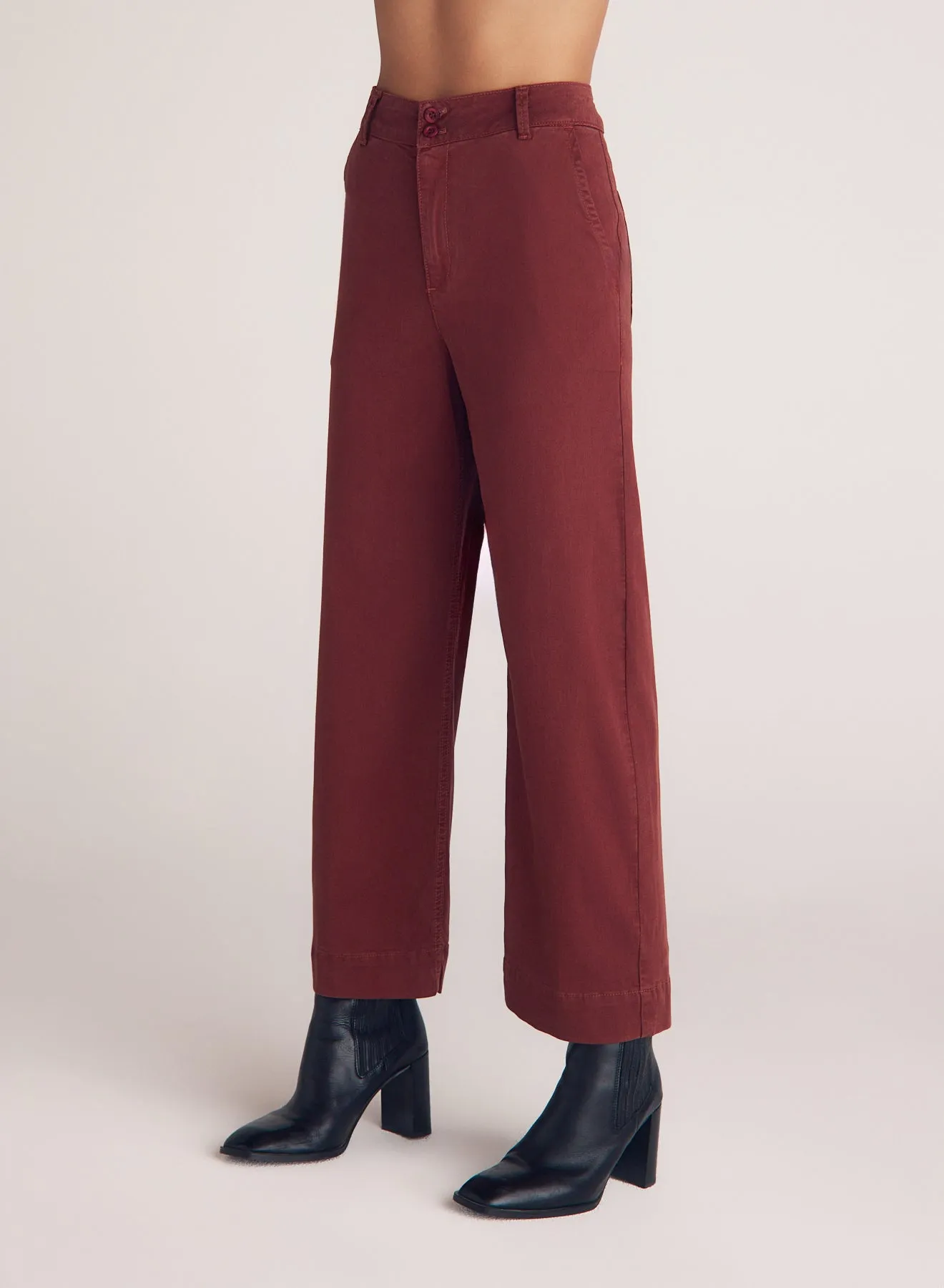 Saige Wide Leg Crop - Harvest Red sold by Bella Dahl product image thumbnail 2