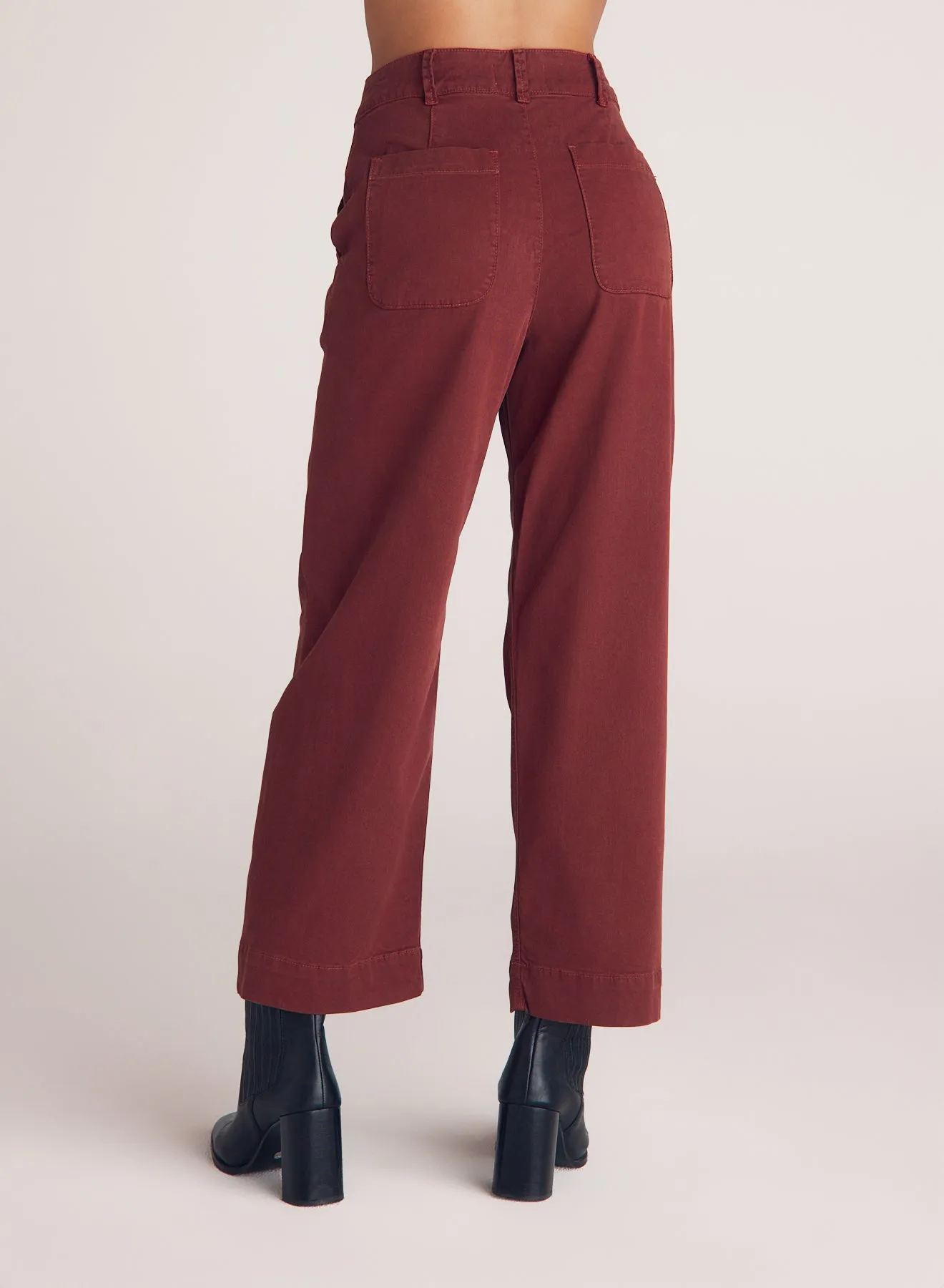 Saige Wide Leg Crop - Harvest Red sold by Bella Dahl product image thumbnail 3