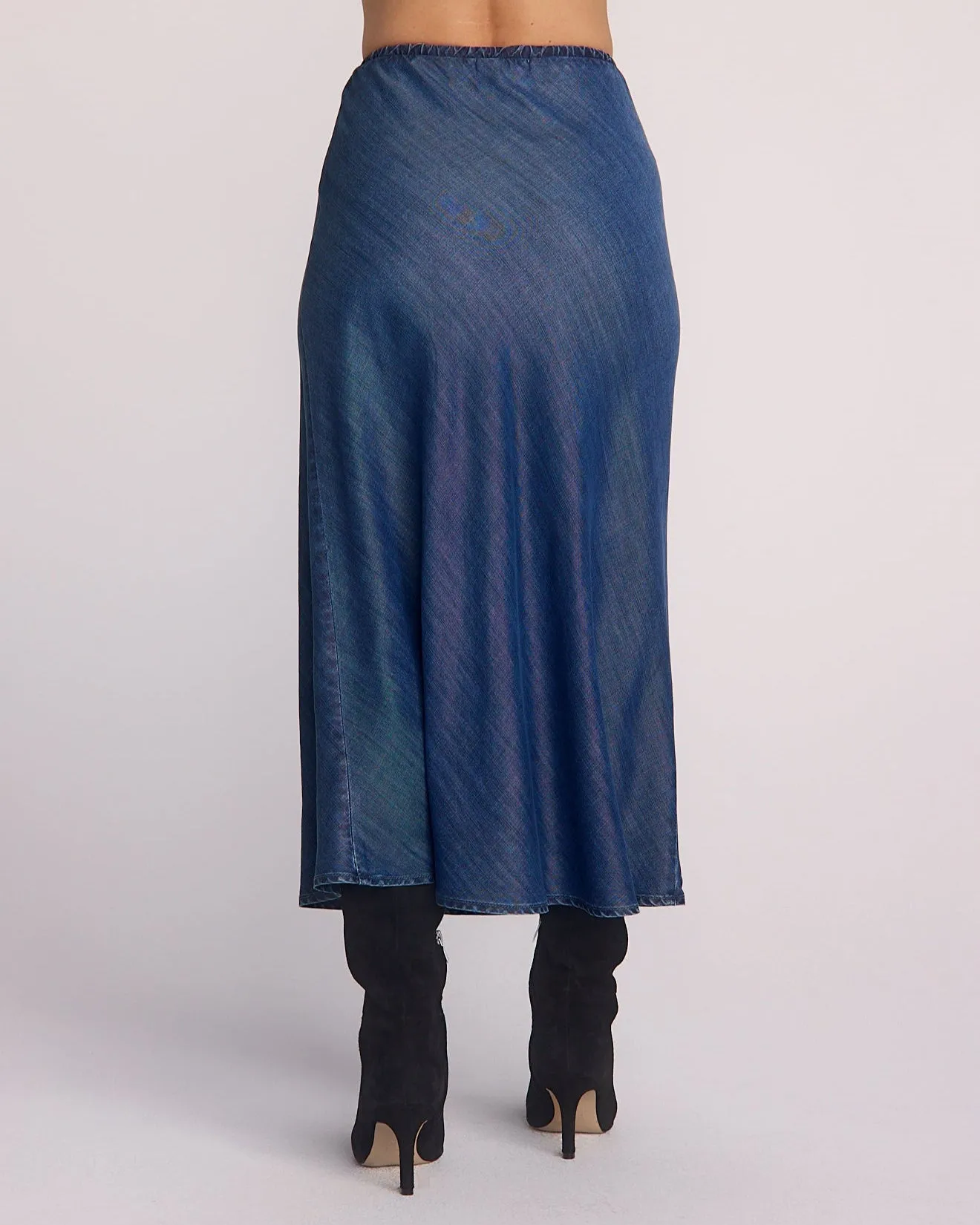 Bias Skirt - Moonlit Wash sold by Bella Dahl product image thumbnail 4